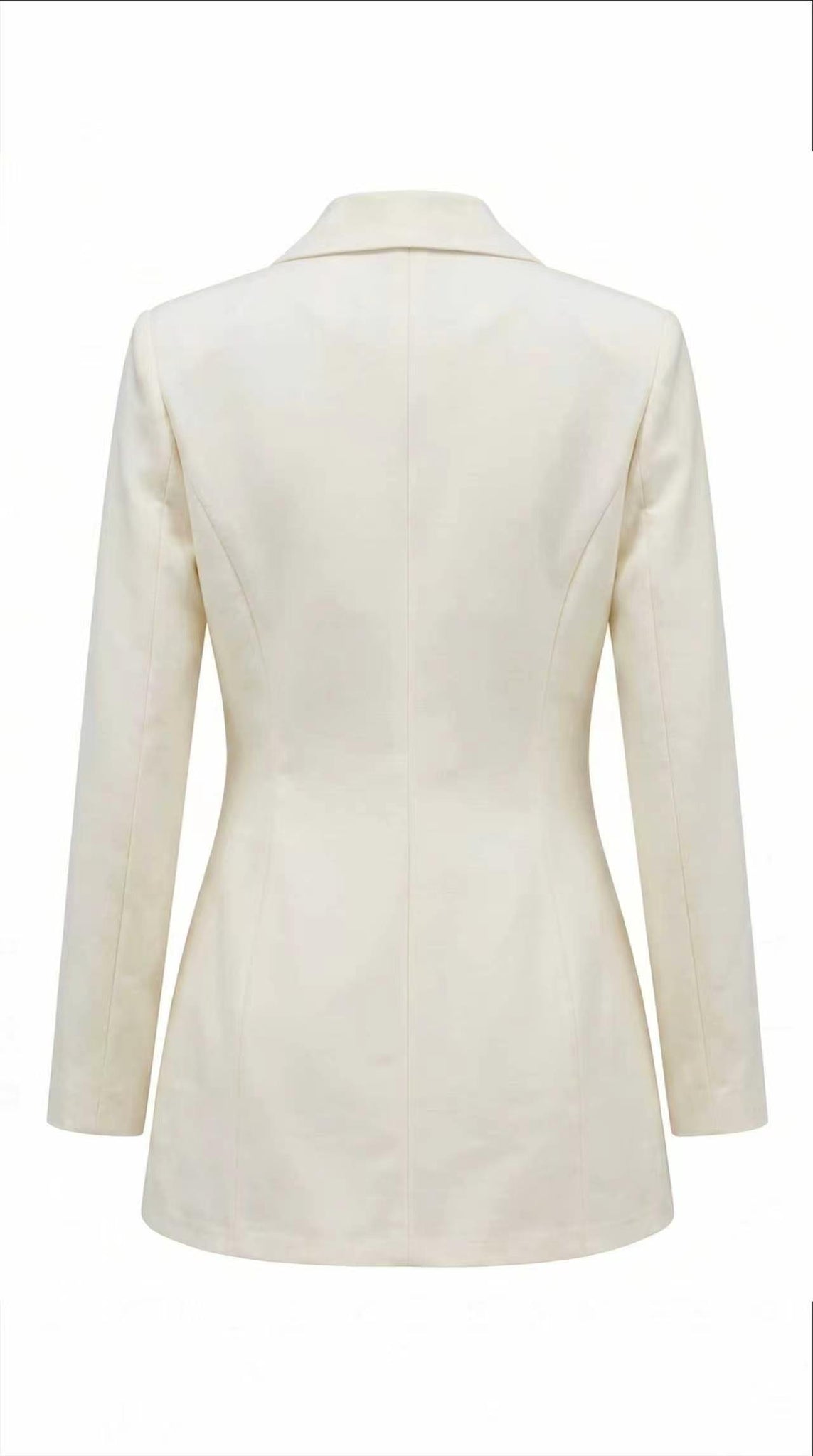 Lace Silk Blazer Dress