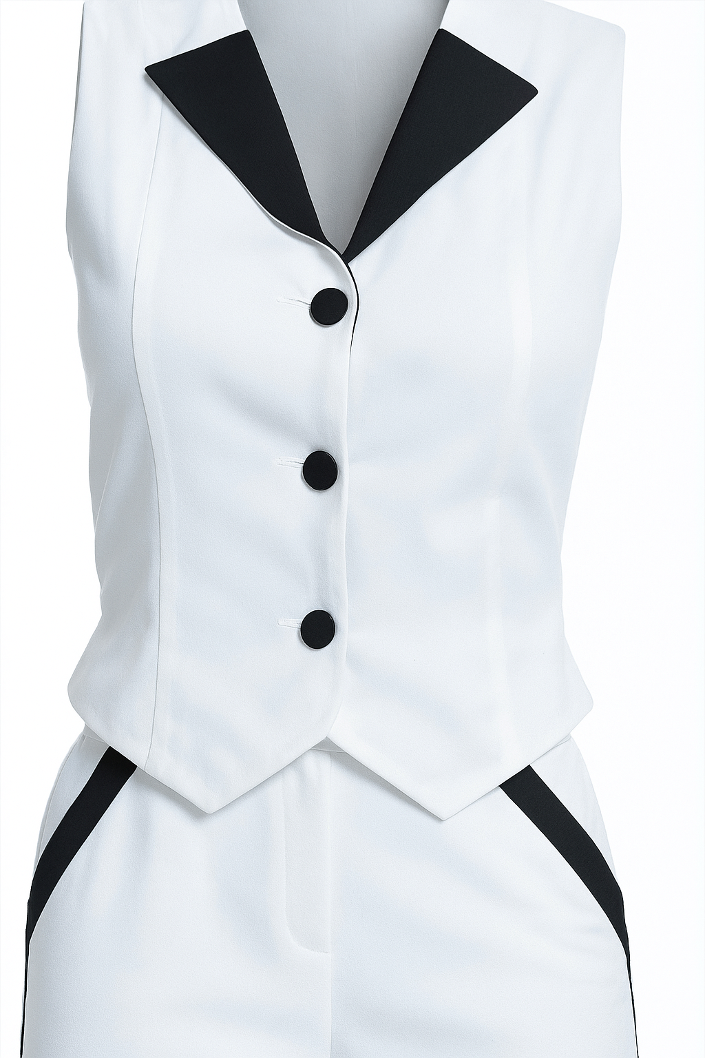Two-Tone Luxury Power Set – White & Black