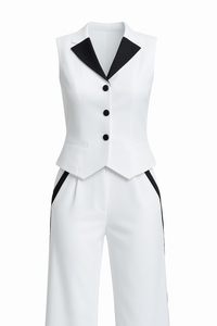 Two-Tone Luxury Power Set – White & Black