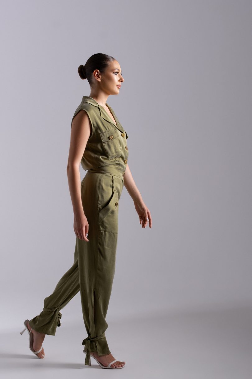 Cupro Viscose Jumpsuit