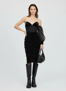 knee length dresses for ladies Damian Dress – Saylor NYC main image 0