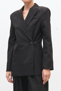 Asymmetrical blazer