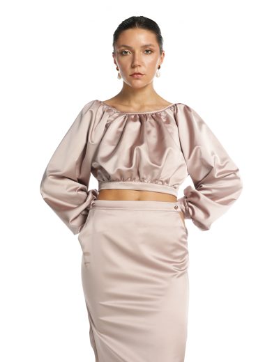 Elegant Satin Blouse